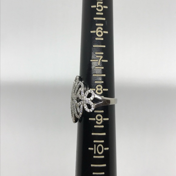 925 sterling silver zigzag design ring - Picture 9 of 9